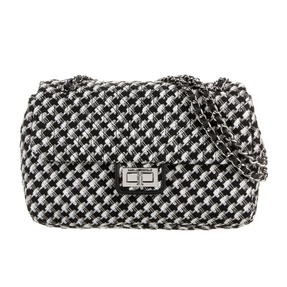 Karl Lagerfeld Handbags - NEW Karl Lagerfield Tweed Shoulder Purse